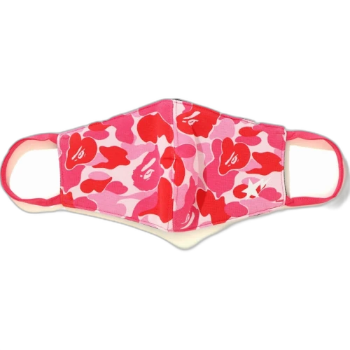 BAPE ABC Camo Mask (Bapesta) Pink