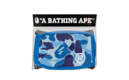 BAPE ABC Camo Mask Blue