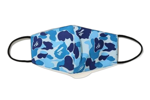 BAPE ABC Camo Mask (SS20) Blue