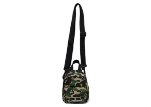 BAPE ABC Camo Mini Shoulder Bag Green