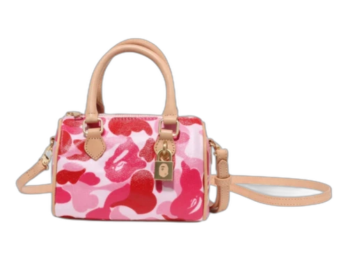 BAPE ABC Camo Mini Shoulder Bag (SS25) Pink
