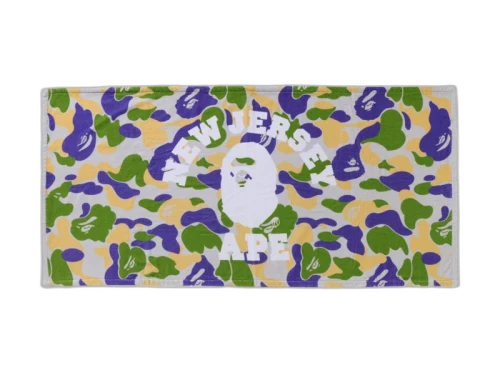 BAPE ABC Camo New Jersey Exclusive Towel Multicolor