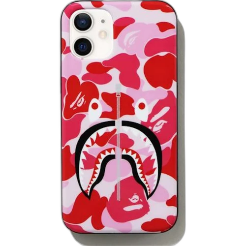 BAPE ABC Camo Shark iPhone 12 Mini Case Pink