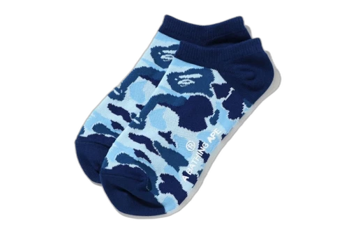 BAPE ABC Camo Short Socks (SS20) Blue