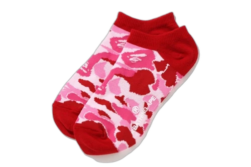BAPE ABC Camo Short Socks (SS20) Pink
