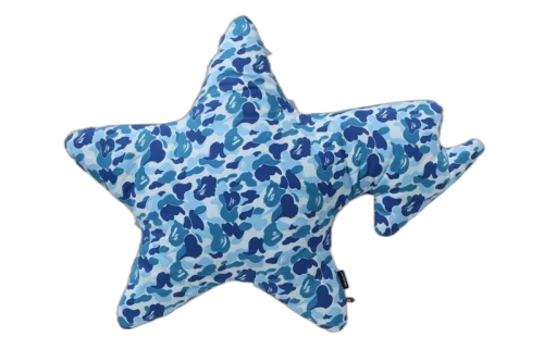 BAPE ABC Camo Sta Big Cushion Blue