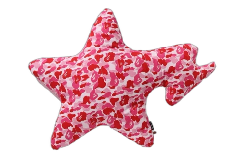 BAPE ABC Camo Sta Big Cushion Pink