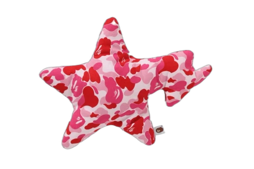 BAPE ABC Camo Sta Cushion Pink