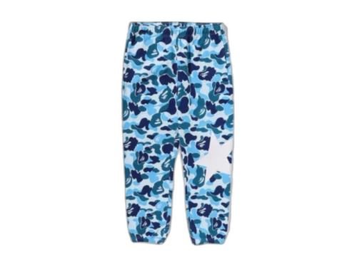 BAPE ABC Camo Sweatpant Blue