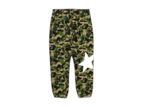 BAPE ABC Camo Sweatpant Green