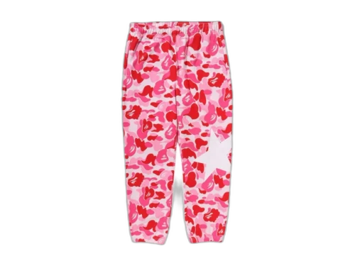 BAPE ABC Camo Sweatpant Pink