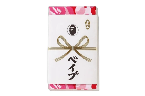 BAPE ABC Camo Tenugui Pink