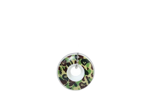 BAPE ABC Camo Wheel Keychain Green