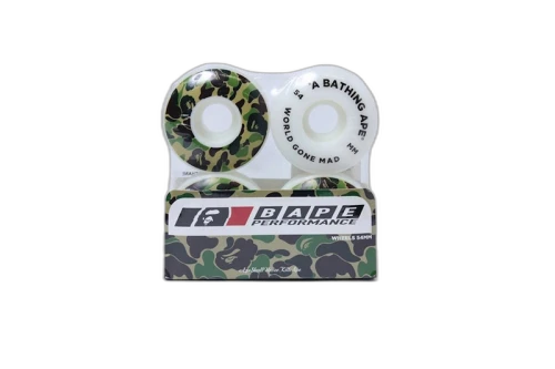 BAPE ABC Camo Wheels Green
