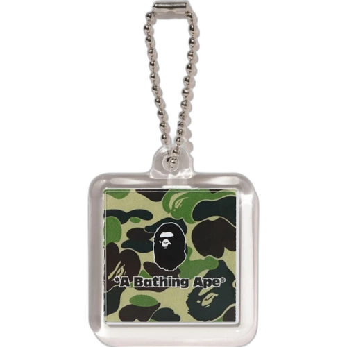 BAPE ABC Keychain Green