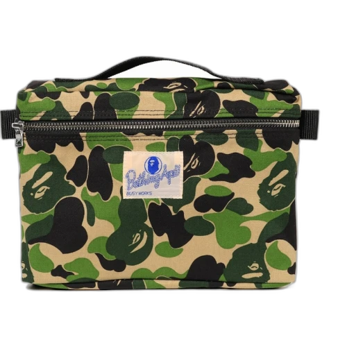 BAPE ABC Music Pouch Green