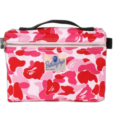 BAPE ABC Music Pouch Pink