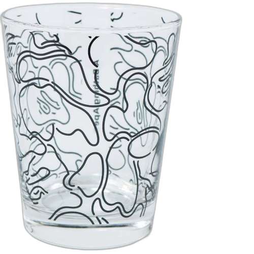 BAPE ABC Neon Glass Cups Clear