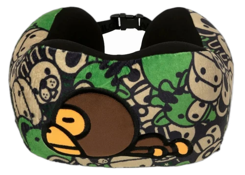 BAPE All Friends Baby Milo Travel Pillow Green