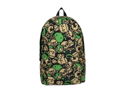 BAPE All Friends Large Backpack Green/Multicolor