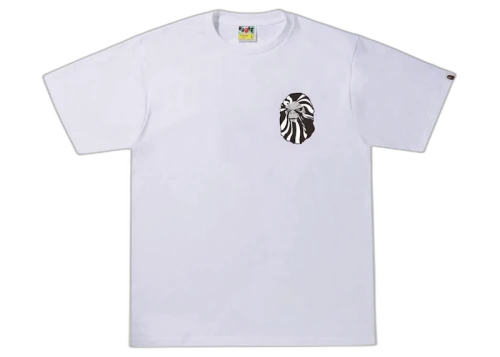 BAPE Ape Head 1 Tee White