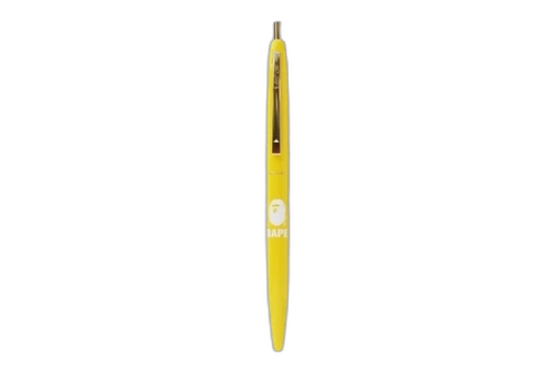 BAPE Ape Head Ball Point Pen Yellow