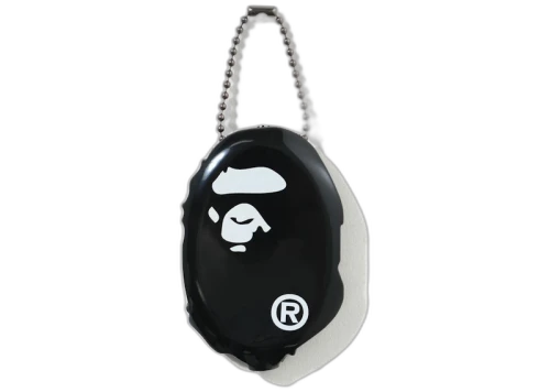 BAPE Ape Head Coin Case Black