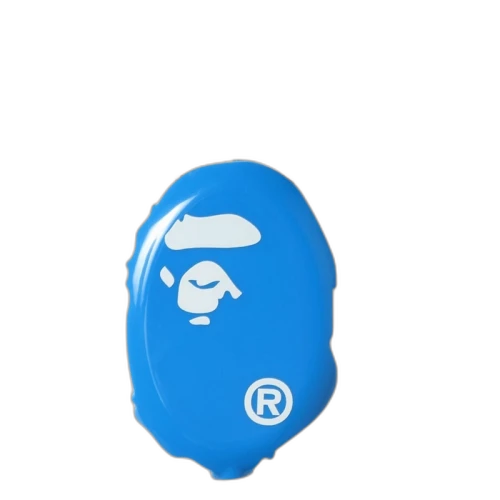 BAPE Ape Head Coin Pouch Blue