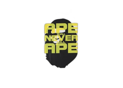 BAPE Ape Head Multi Print Tee White