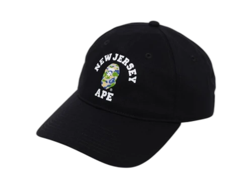 BAPE Ape Head New Jersey Exclusive Cap Black