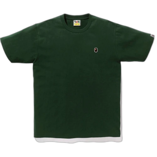 BAPE Ape Head One Point Tee Green