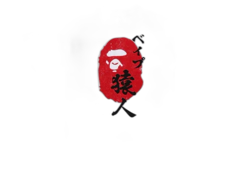 BAPE Ape Head Seal Tee White