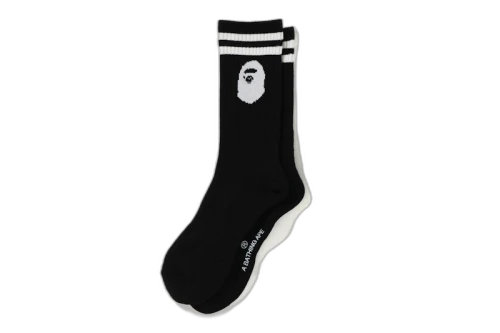 BAPE Ape Head Socks (FW19) Black