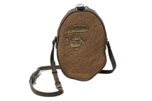 BAPE X Readymade Apehead Shoulder Bag Olive