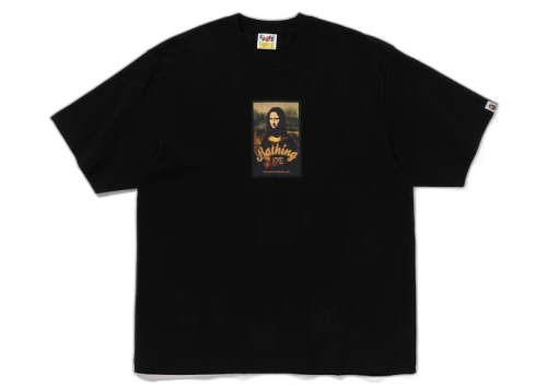 BAPE Art Print Relaxed Fit Tee Black