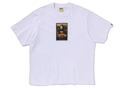 BAPE Art Print Relaxed Fit Tee White