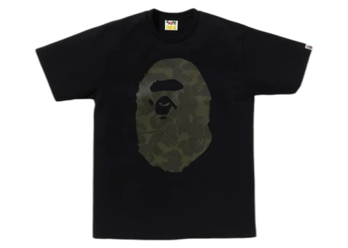 BAPE Asia Camo Big Ape Head Tee Black