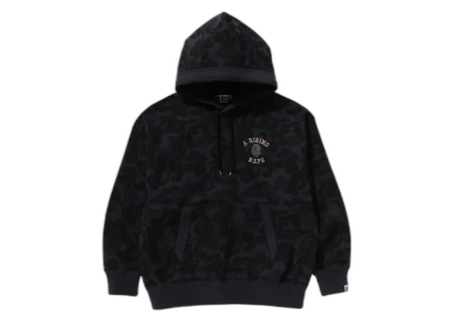 BAPE Asia Camo Relaxed Fit Pullover Hoodie Black