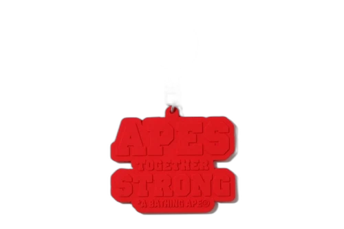 BAPE ATS Keychain Red