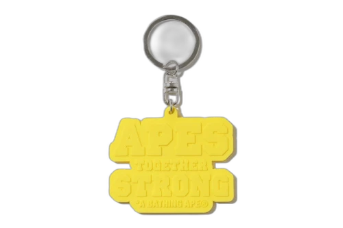 BAPE ATS Keychain Yellow