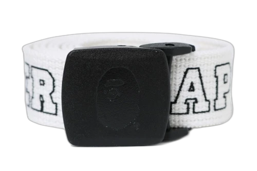 BAPE Ats Long Gi Belt White