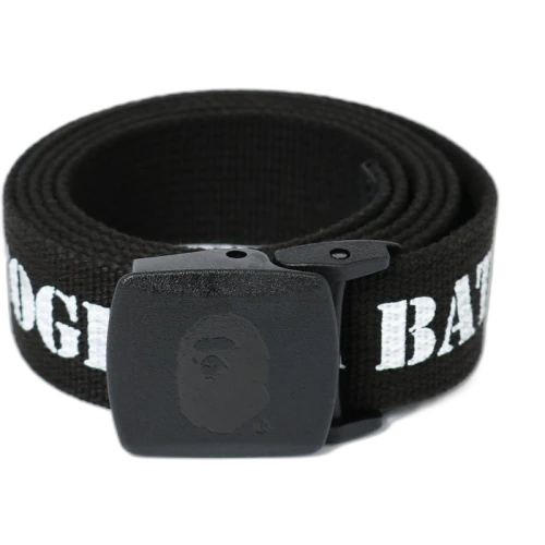 BAPE ATS Stencil GI Belt Black