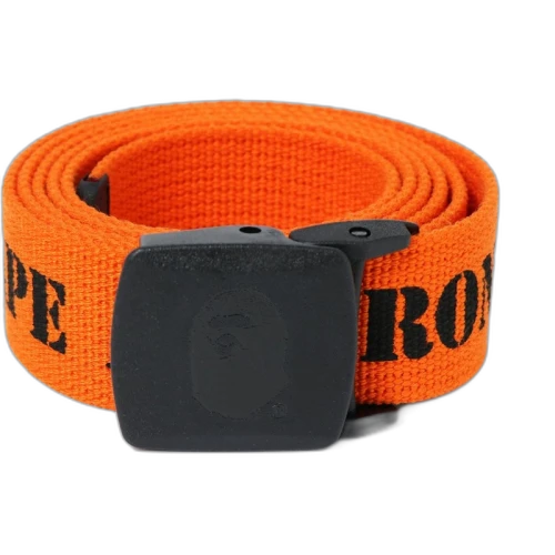 BAPE ATS Stencil GI Belt Orange