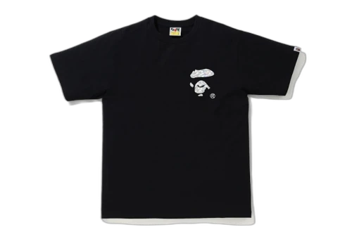 BAPE Aurora Ape Face Tee Black