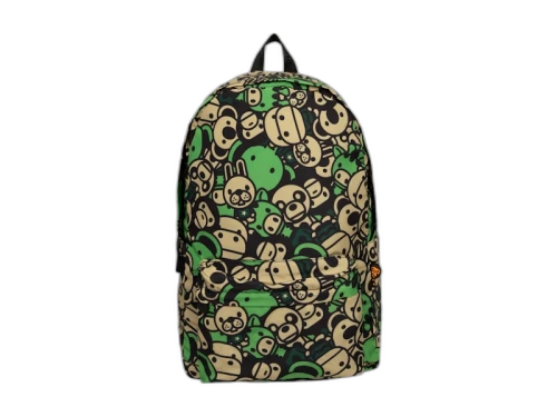 BAPE Baby Milo And Friends Backpack Army Green