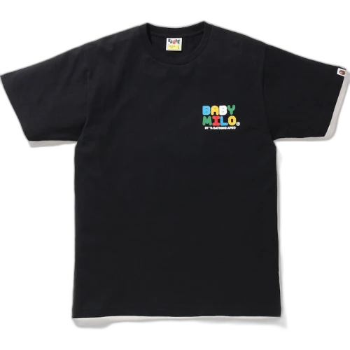 BAPE Baby Milo BMX Bunny Hop Tee Black