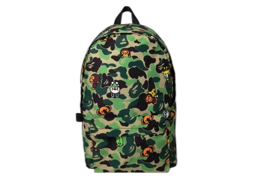BAPE Baby Milo Camo Backpack Green/Multi
