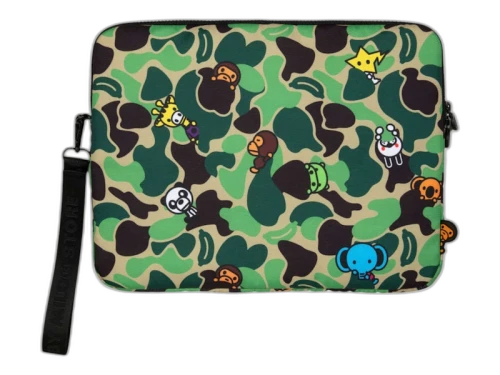 BAPE Baby Milo Laptop Bag Emerald