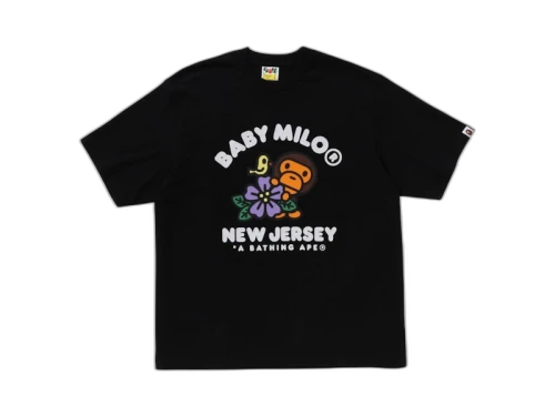BAPE Baby Milo New Jersey Exclusive Tee Black