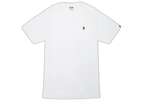 BAPE Baby Milo One Point Tee White